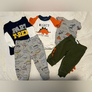 Carters Dinosaur Baby Set
